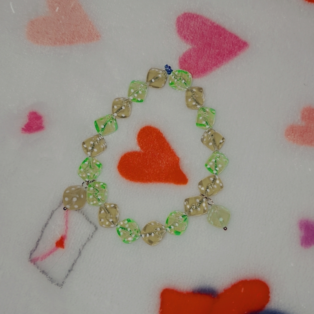 Dice Bracelet with Charms